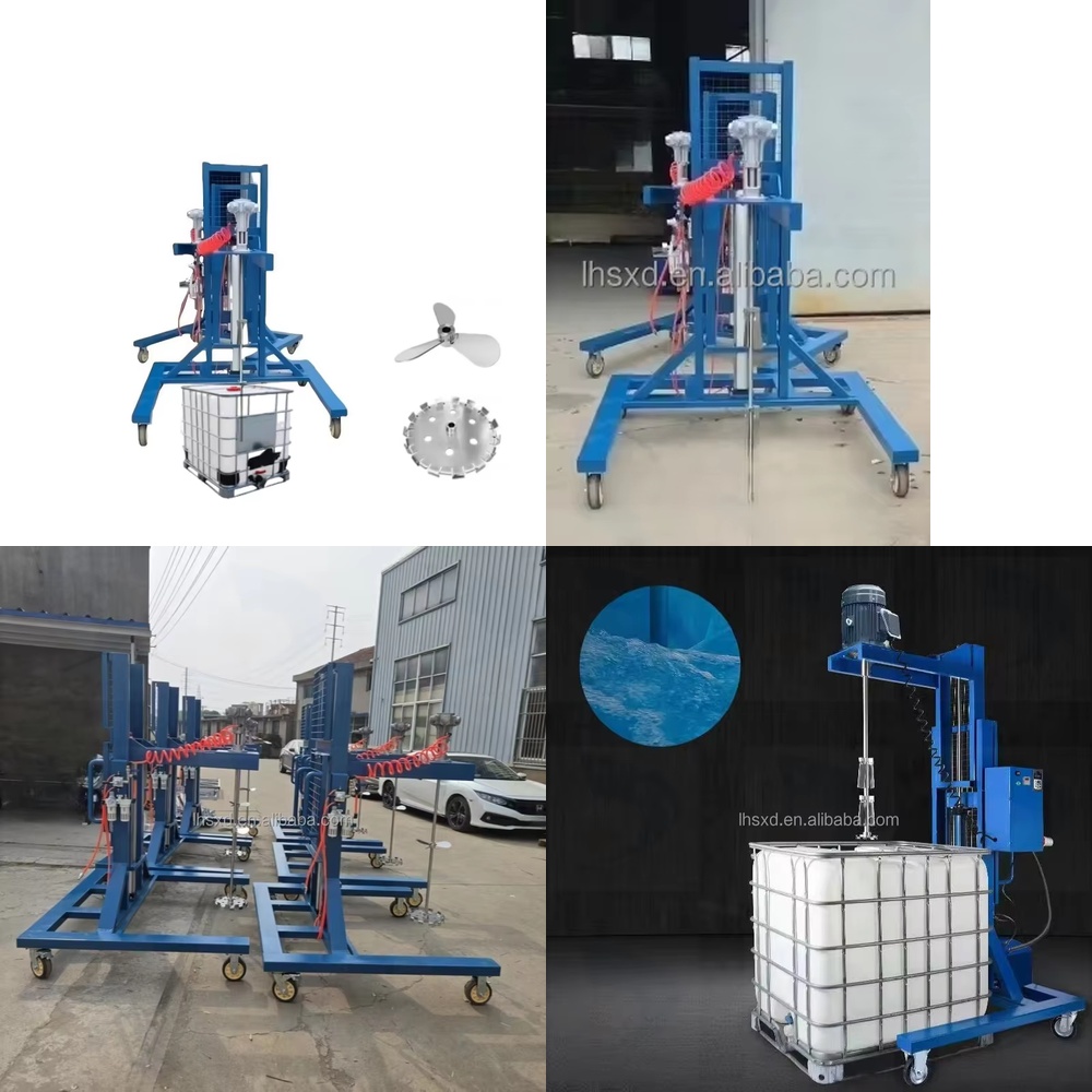 Heavy Equipment Mixer - Endüstriyel Dikey Elektrikli Mikser Su Arıtma