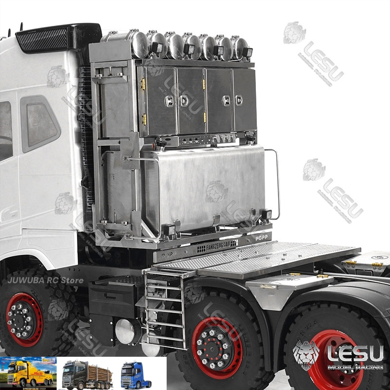 Dump Truck Heavy Equipment - 1/14 RC Kamyon Metal Ağır Hizmet