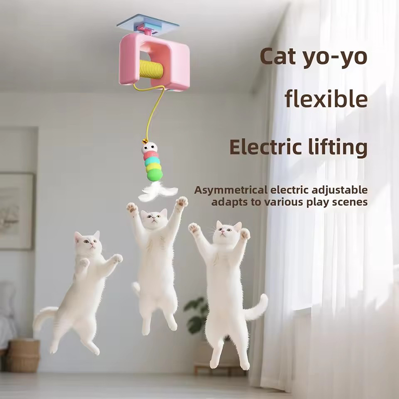 Heavy Equipment Cat - Otomatik Avcılık Hareketi Kedi Oyuncak Elektrikli