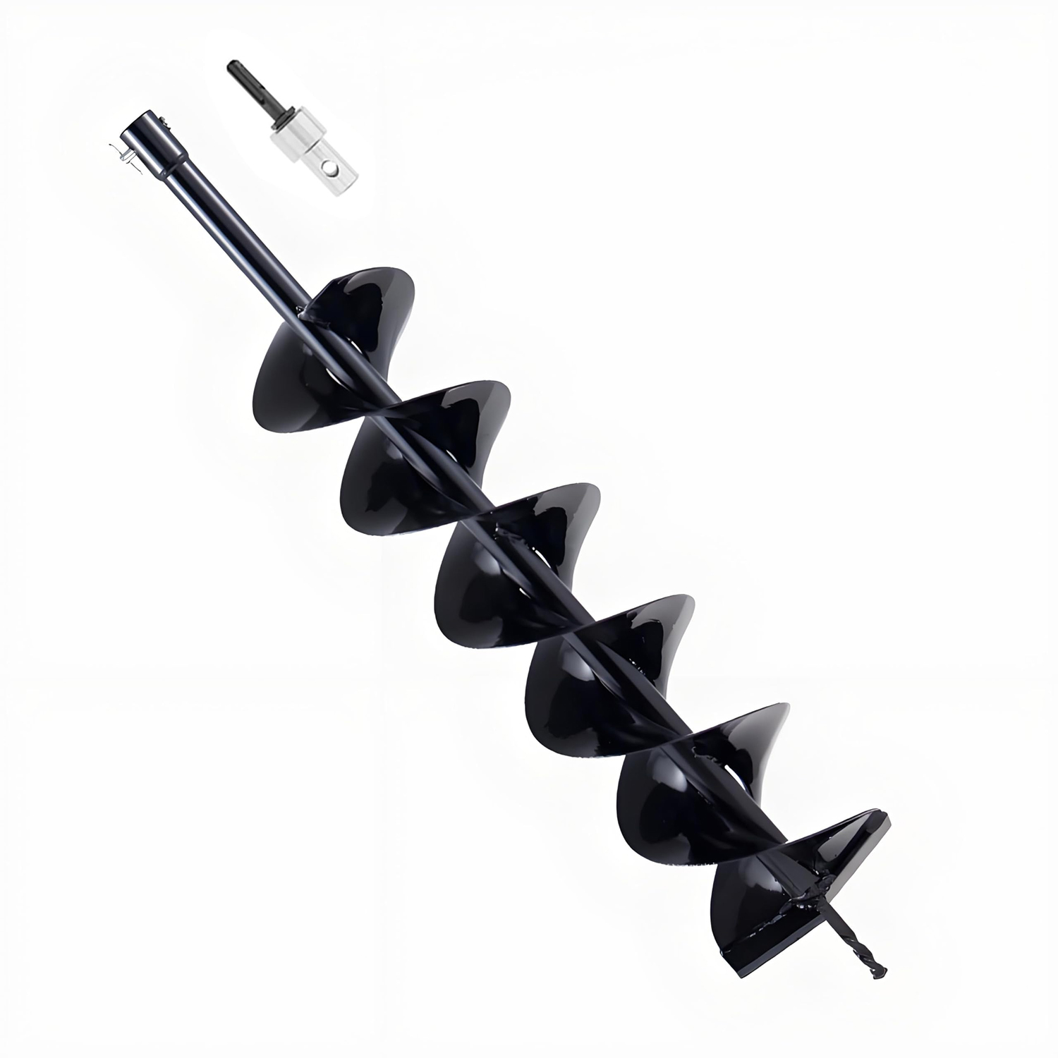 Post Hole Digger - Bahçe Toprak Burgu Matkabı Ucu 15×80cm