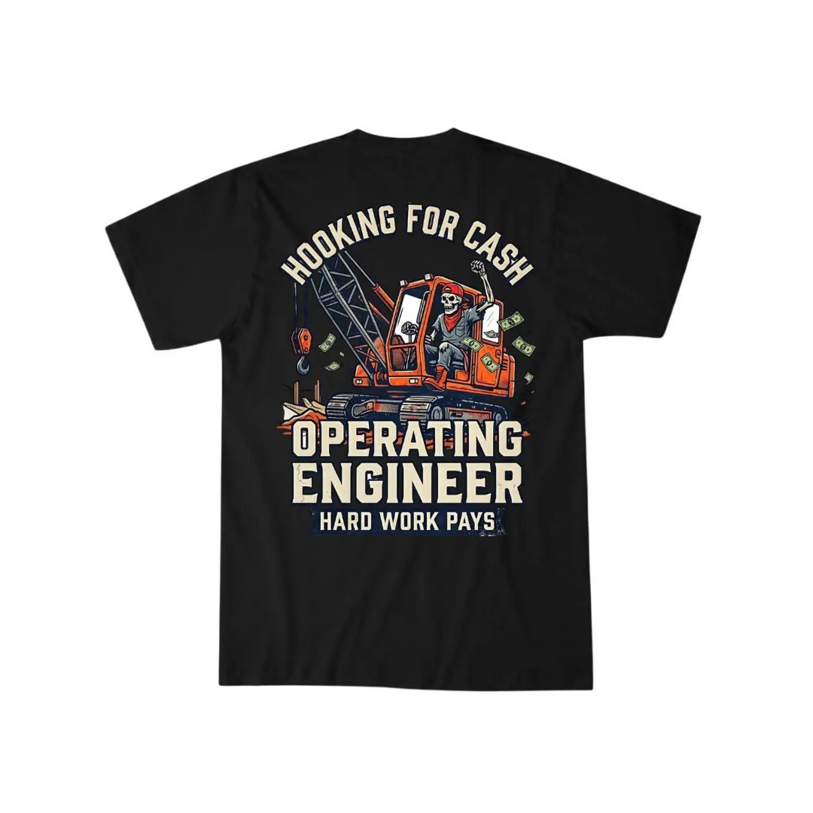 Heavy Equipment Engineer - Vinç Operatörü Tişörtü Ağır İş Makineleri