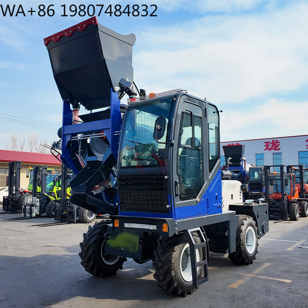 2.6CBM Ağır Hizmet Tipi Kendin - Heavy Equipment Mixer incelemesi ve fiyatı