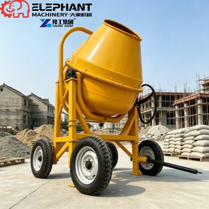 Portatif Beton Mikseri 350L, A - Heavy Equipment Mixer incelemesi ve fiyatı