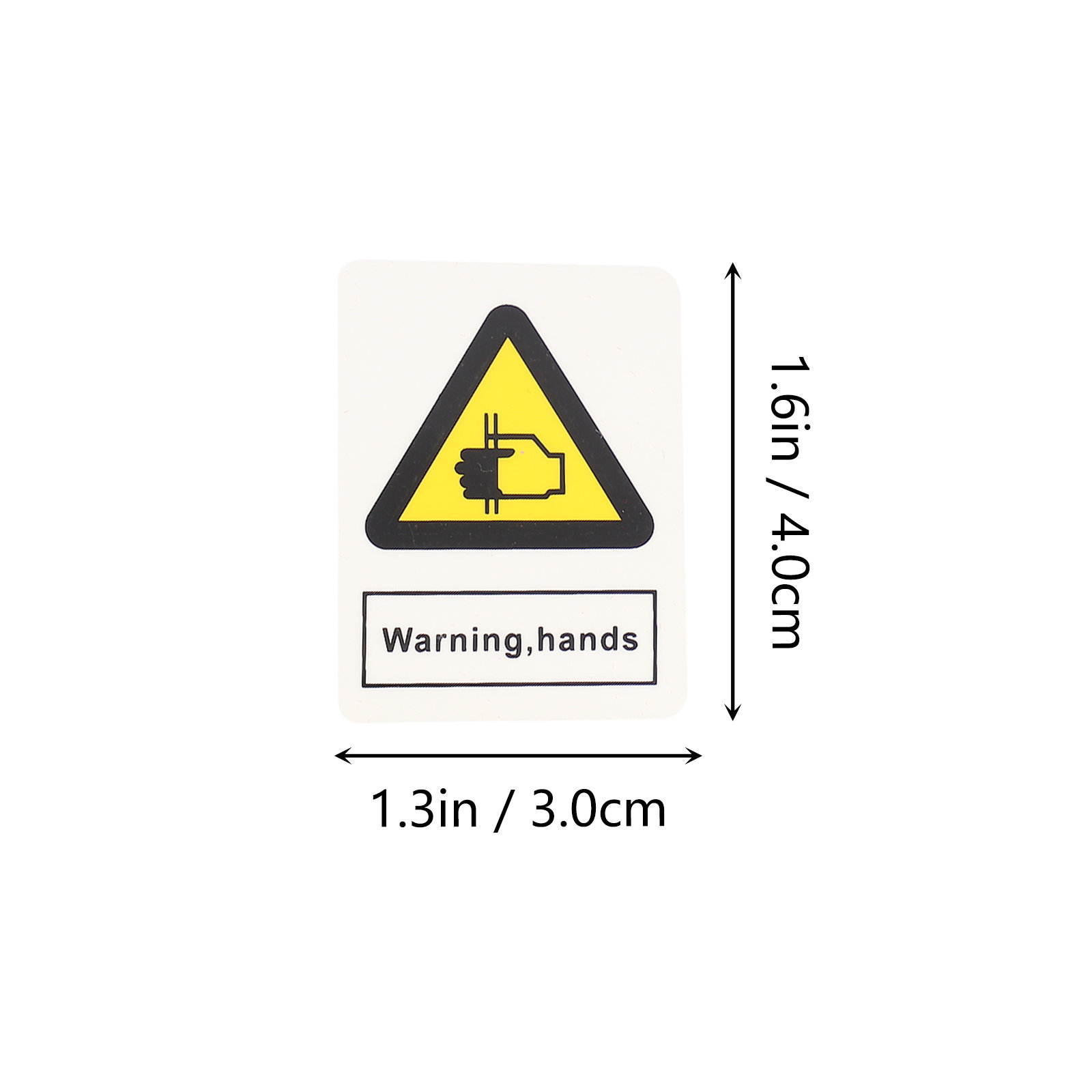 10 Adet Uyarı İşareti Etiketi, - Heavy Equipment Warning Sign incelemesi ve fiyatı