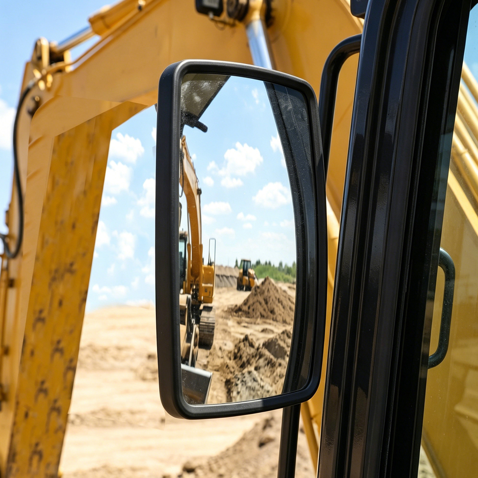 Ekskavatör Dikiz Aynası Geniş  - Dump Truck Heavy Equipment incelemesi ve fiyatı
