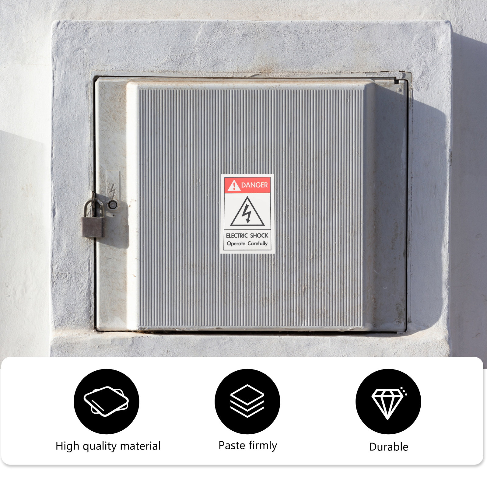 1 Adet Ağır Hizmet Tipi Elektr - Heavy Equipment Warning Sign incelemesi ve fiyatı
